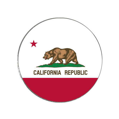 California State Flag Golf Ball Marker Waterproof Magnetic Golf Accessory
