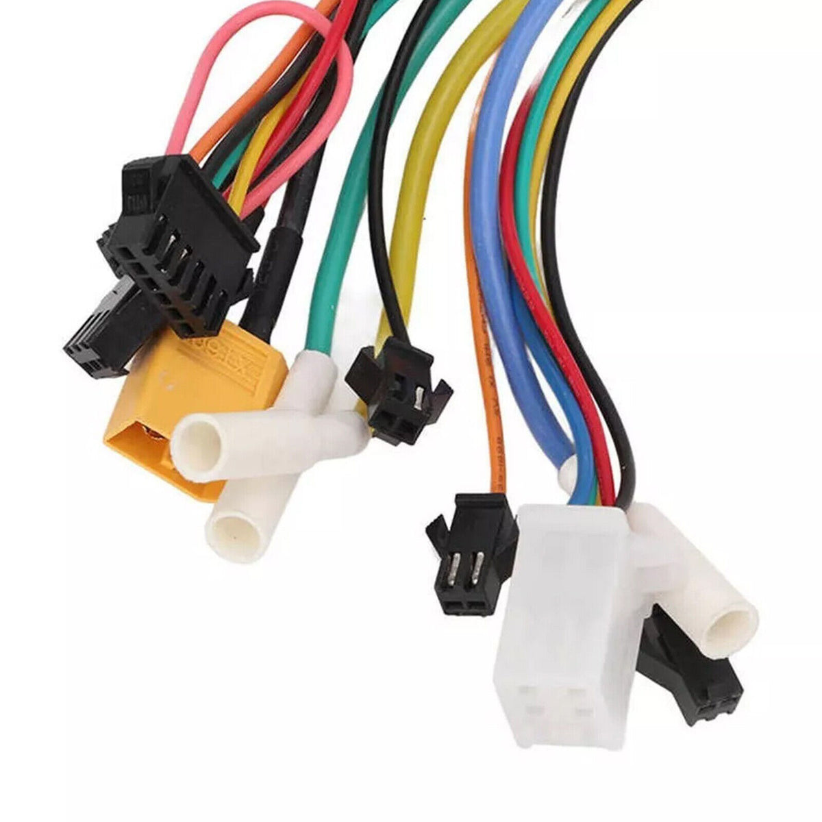 48V 25A 1200W Brushless Motor Controller for Electric Scooter with LCD Display and 6-Pin Cable