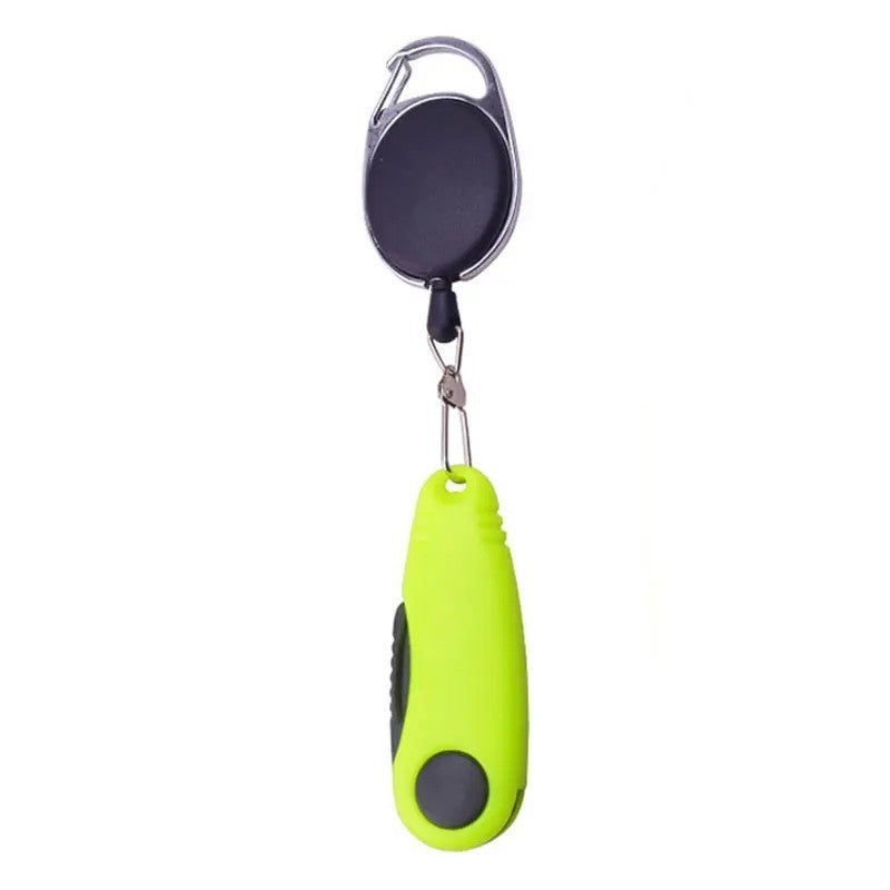 Fishing Knot Tool Kit with Shrimp-Shaped Stainless Steel Line Cutter and Scissors