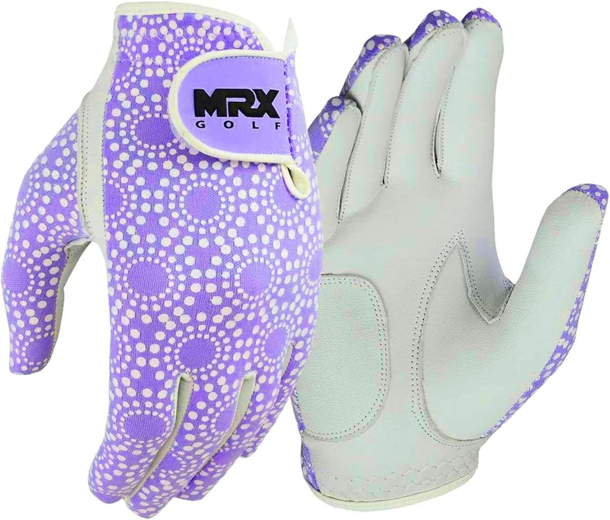 Women's Golf Gloves Soft Fit Cabretta Leather Lycra - Left Hand