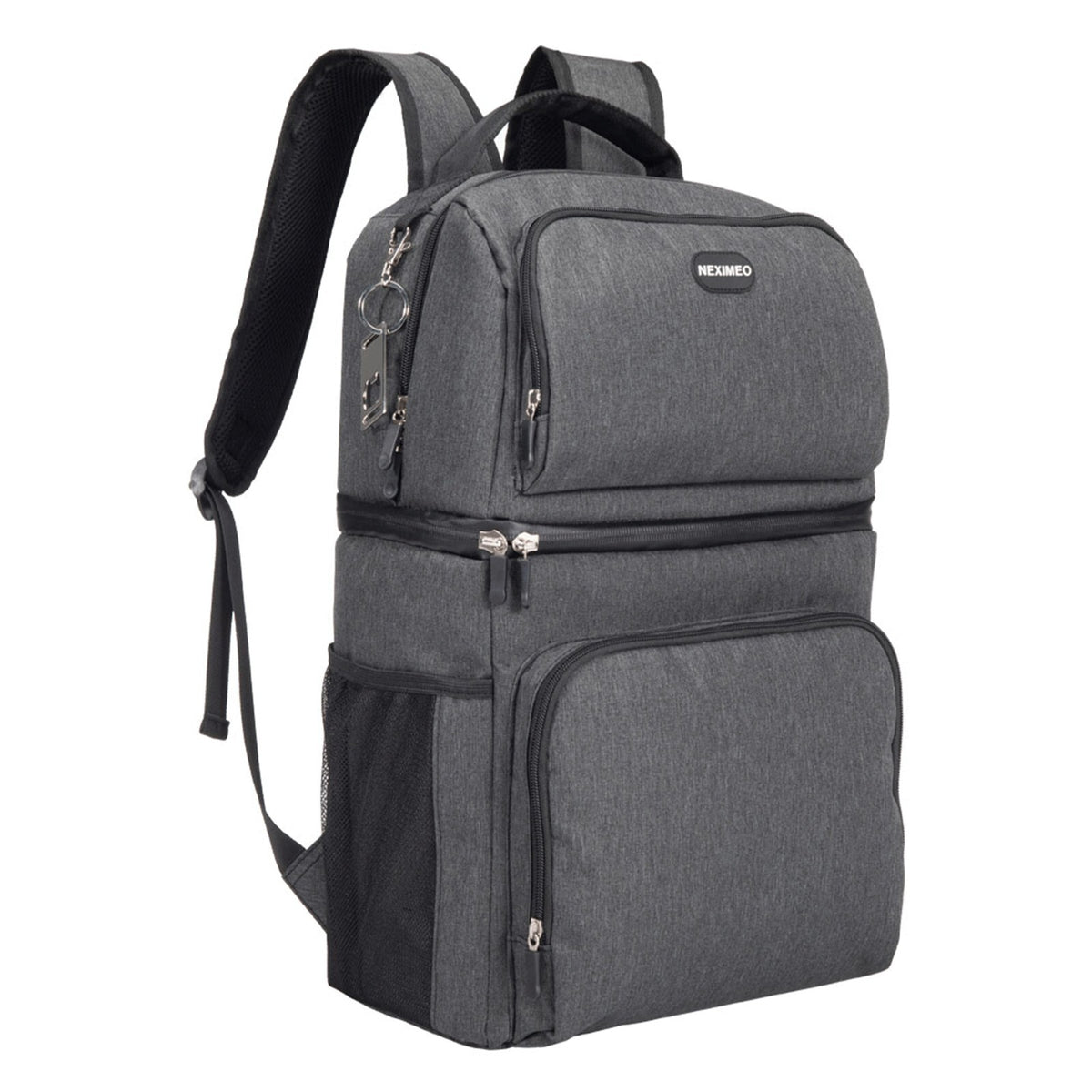Insulated Cooler Backpack for 26 Cans - Dual Compartment Leakproof Design