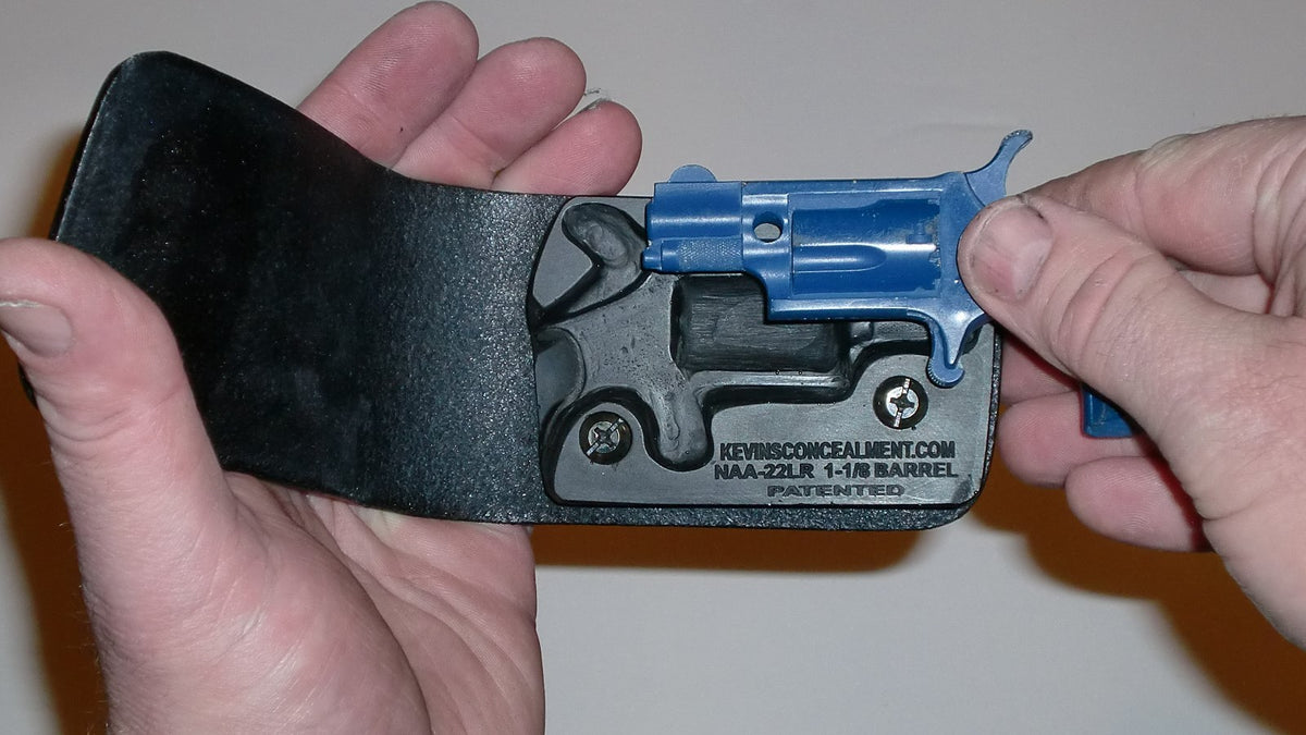 Concealed Wallet Holster for NAA 22LR 1-1/8 Barrel - Right or Left Hand