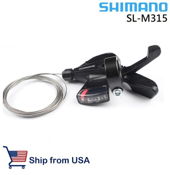 Shimano Altus 3/8 3X8 Speed Trigger Shifter Set Dual Lever Bicycle Drivetrain