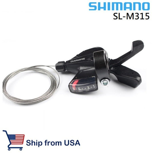 Shimano Altus 3/8 3X8 Speed Trigger Shifter Set Dual Lever Bicycle Drivetrain