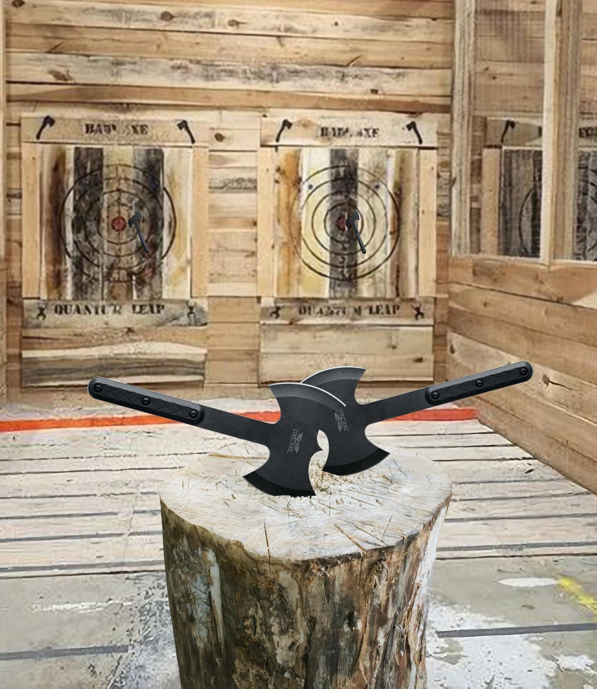 Throwing Axes and Tomahawks Set - Durable Stainless Steel, Includes Sheaths