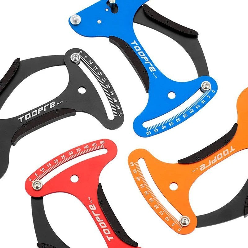 Bicycle Spoke Tension Meter Aluminum Alloy Wheel Tensiometer Tool for Road and Mountain Bikes