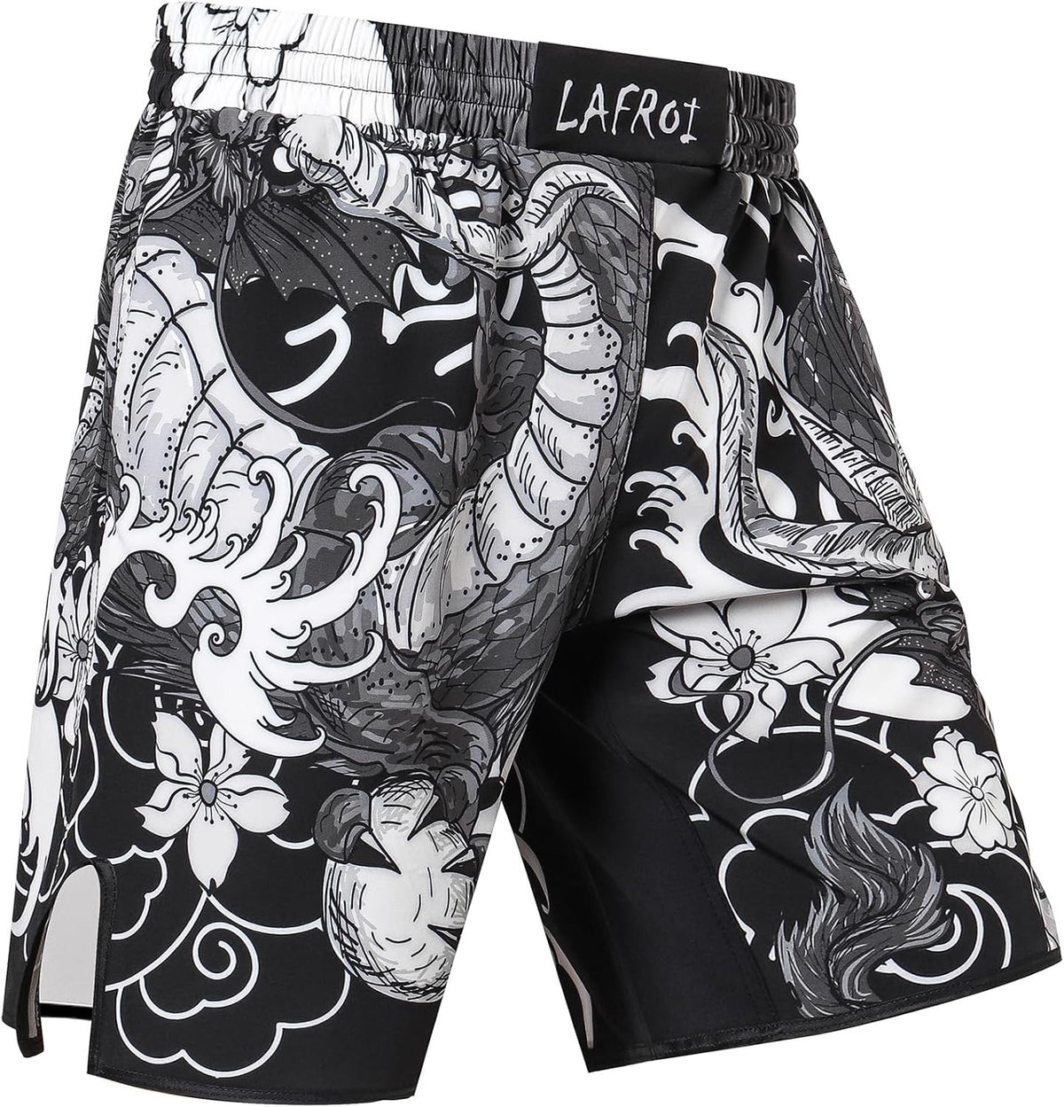 MMA Fighting Shorts with Secure Drawstring - Ultra-Durable, Quick-Dry Base