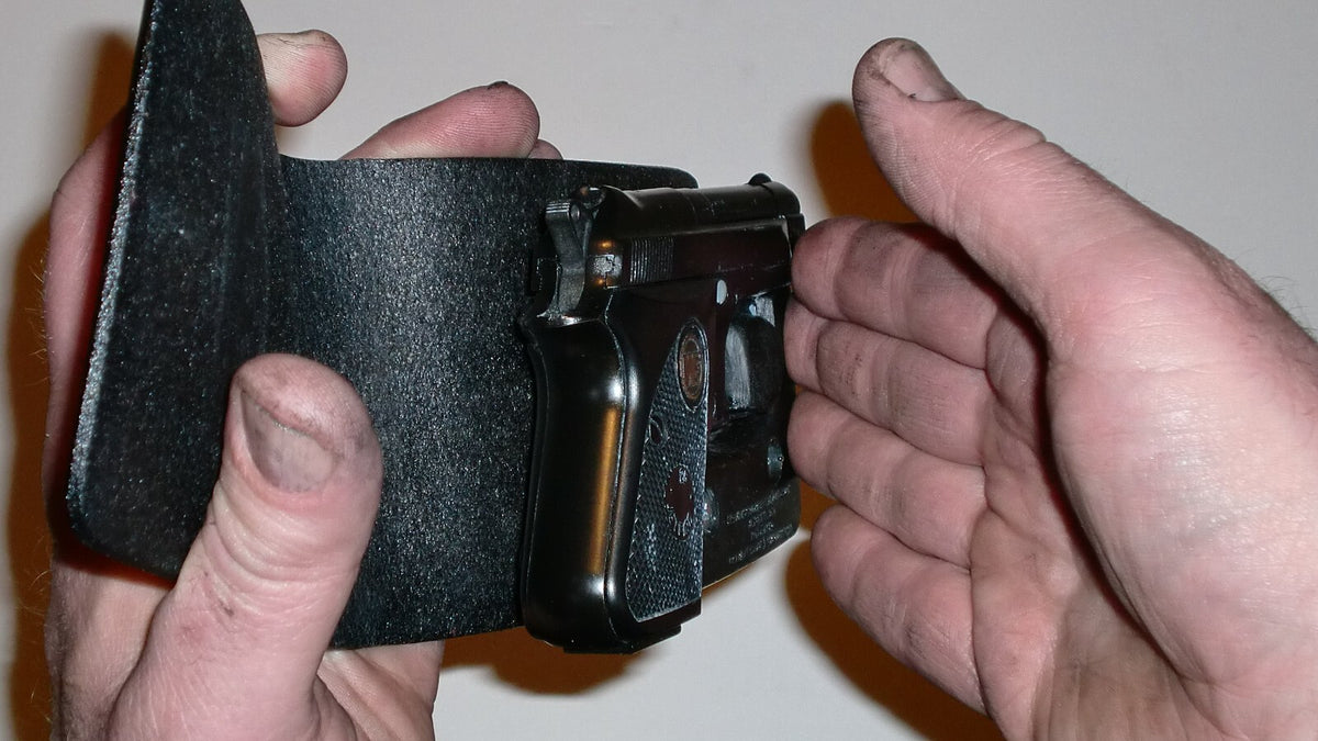 Concealed Wallet Holster for Beretta 950 Jetfire - Deep Cover Pocket Carry