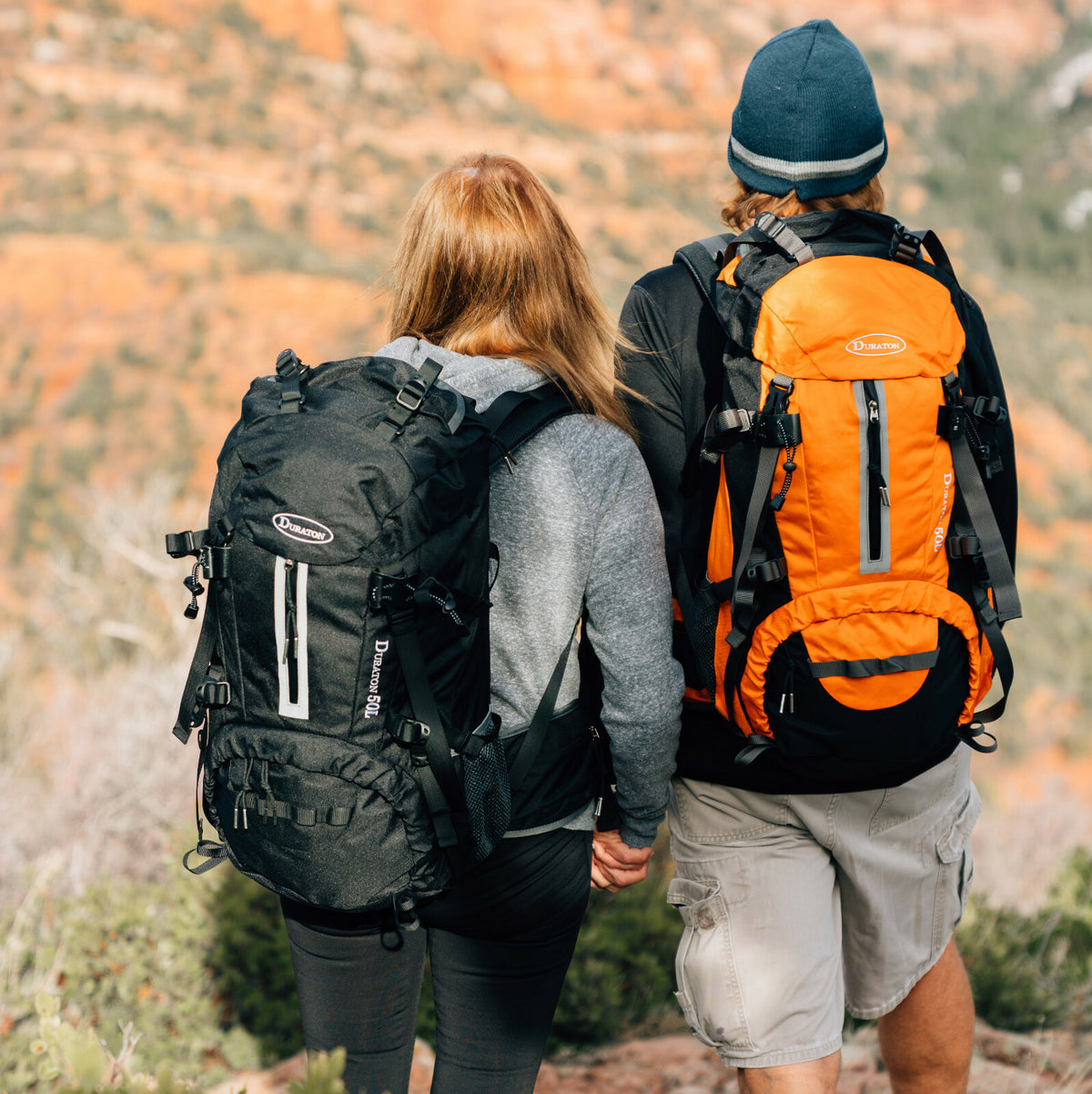 50L Hiking Backpack for Camping Hunting Fishing with Rain Cover