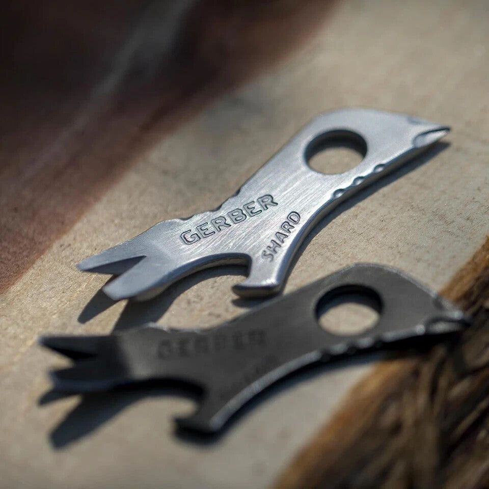 Gerber 7-in-1 Keychain Multitool with Bottle Opener and Screwdriver