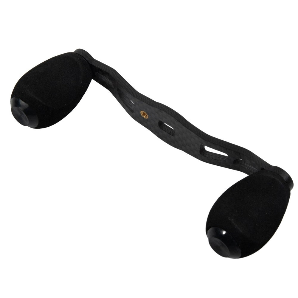 Carbon Fiber Left Right Baitcasting Reel Handle with EVA Knob Replacement