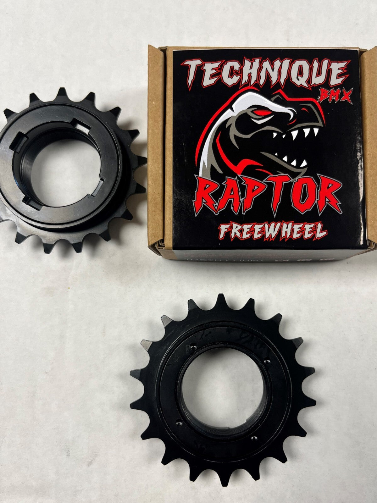 Technique BMX Raptor Freewheel 3/32" 9 Pawls Multiple Sizes - High Engagement BMX Part