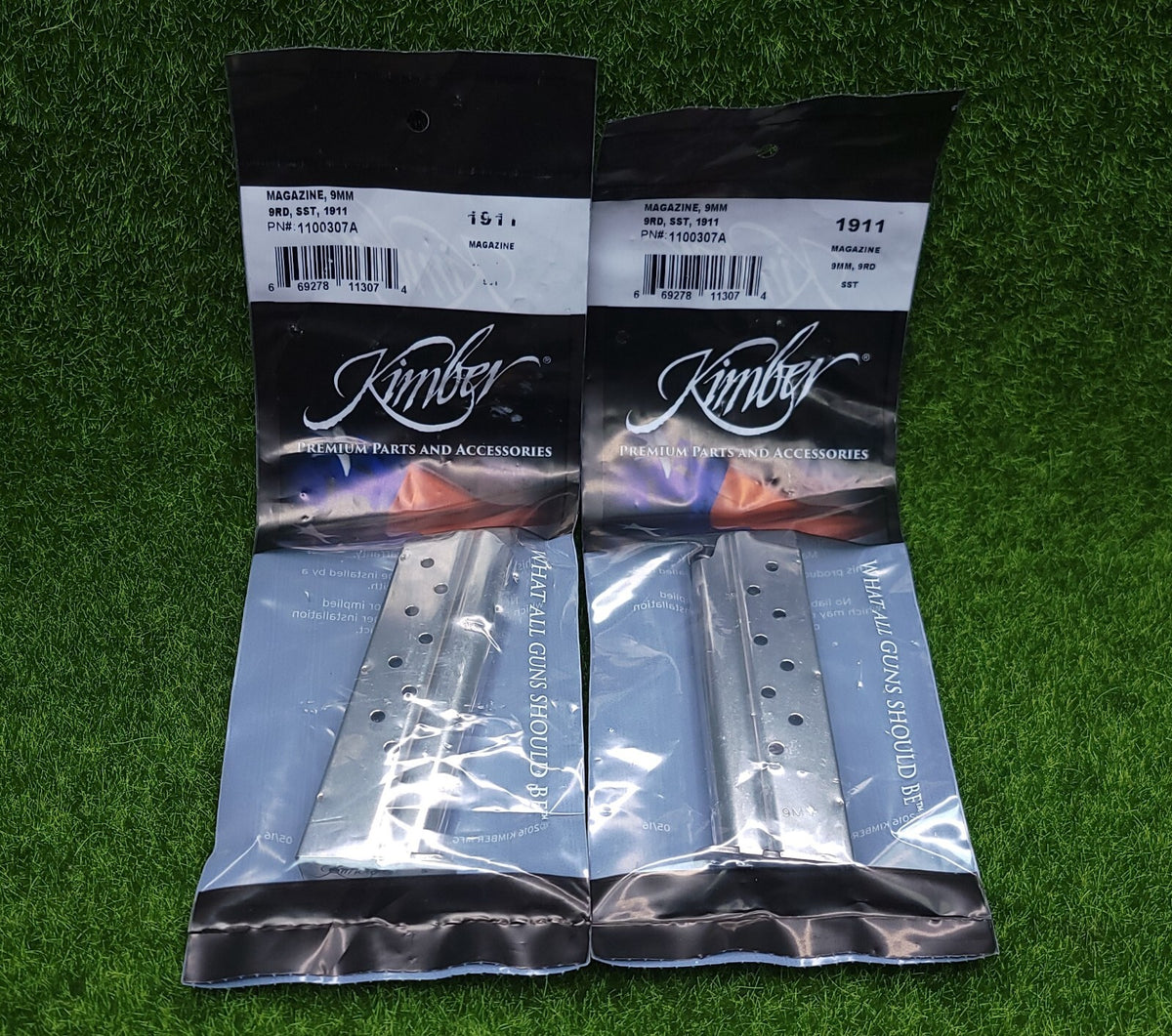 Kimber 1911 9mm 9-Round Stainless Steel Pistol Magazine - OEM Replacement