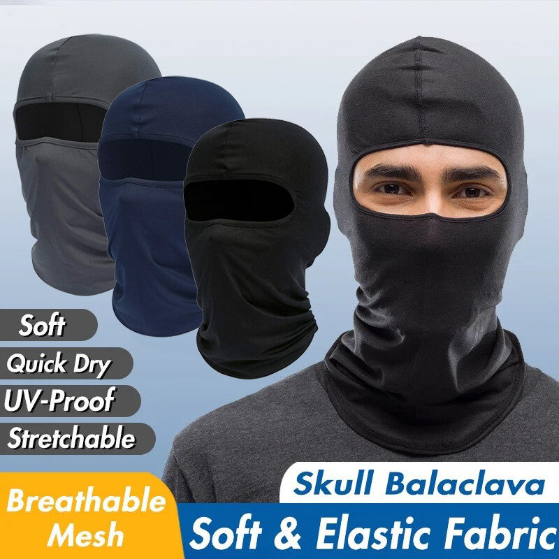 Lightweight Tactical Balaclava Face Mask with UV Protection - Windproof & Breathable