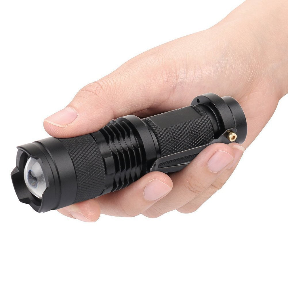 Mini LED Tactical Flashlight 1200 Lumens Waterproof Handheld Torch