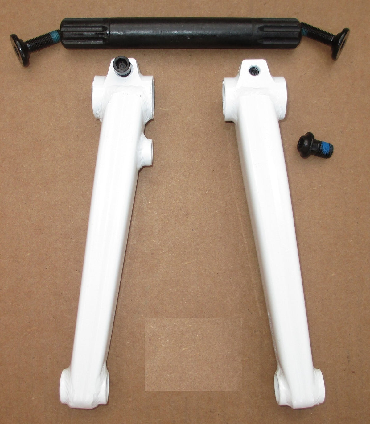 BMX Crankarm Set with 175/180mm Arm Length and 8 Spline BB Axle – Chromoly BMX Parts