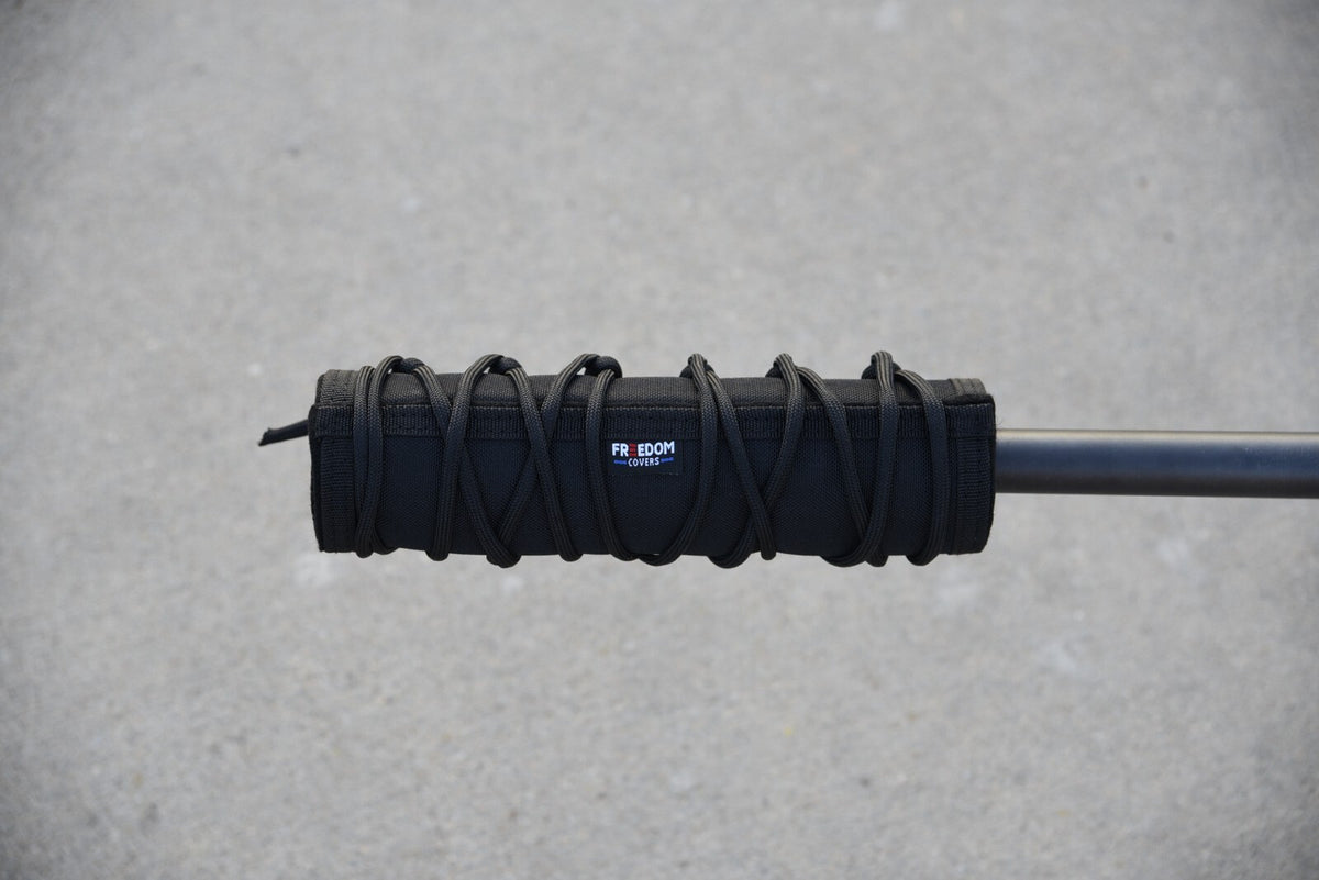Silencer Cover 6 Inch Black Suppressor Cover for 2.25 Inch Diameter Firearm Suppressors