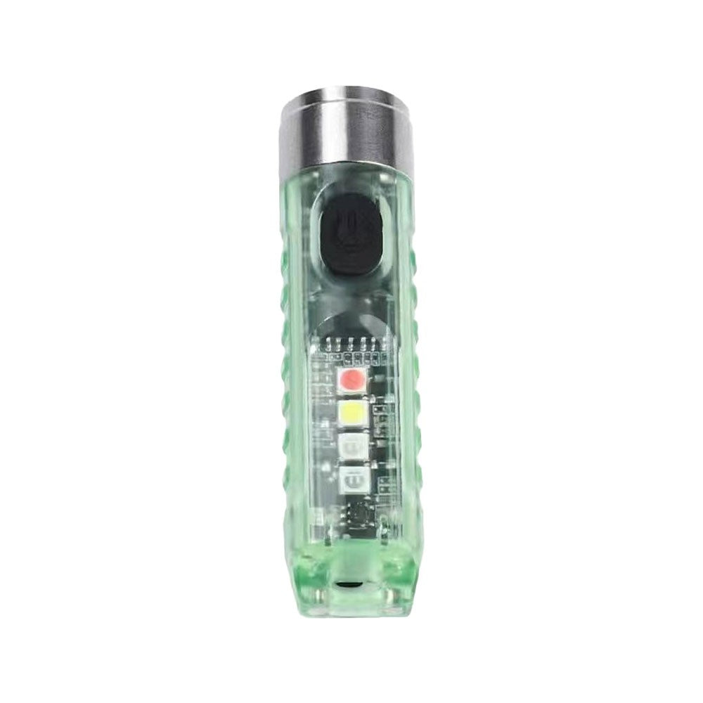 Rechargeable Glow in The Dark Nano Flashlight - Portable Waterproof LED Torch