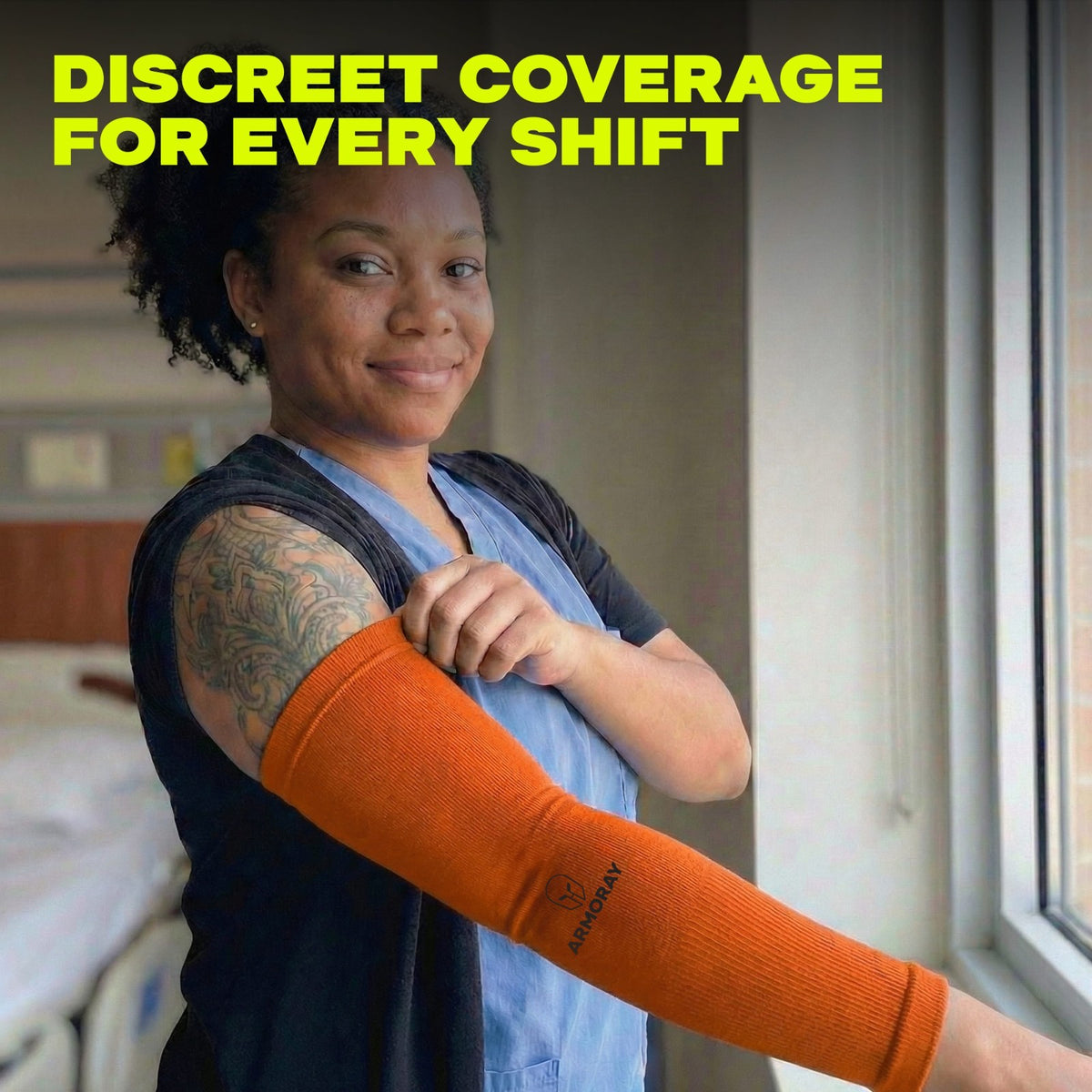 Tattoo Cover Up Arm Sleeves for Men & Women - UV Protection & Compression