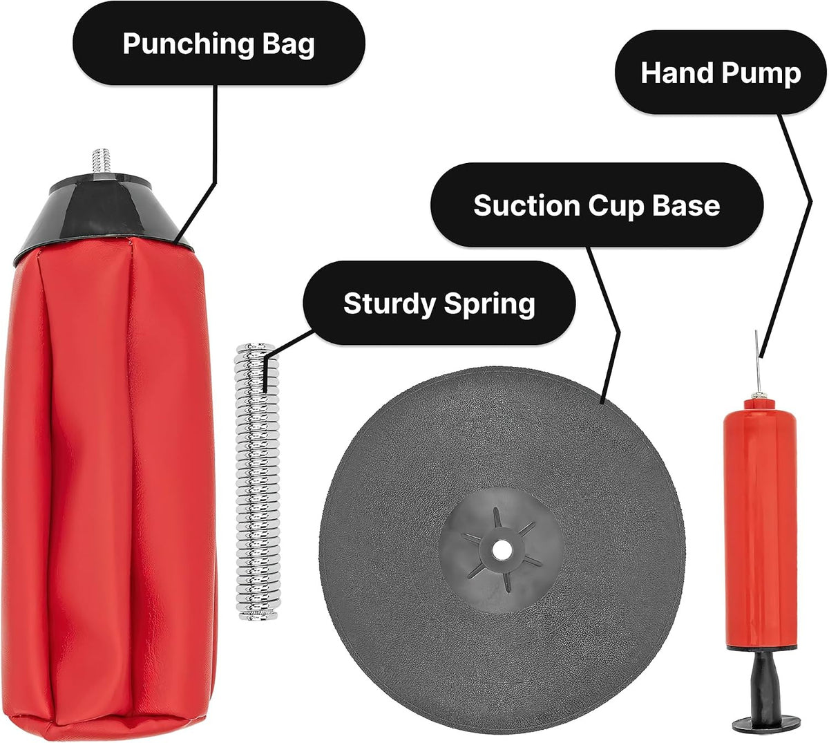 Desktop Punching Bag Stress Relief Gag Toy for Office & Home