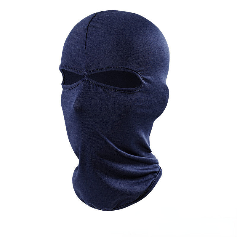 Unisex Ski Face Mask with 2 Holes UV Windproof Breathable Balaclava