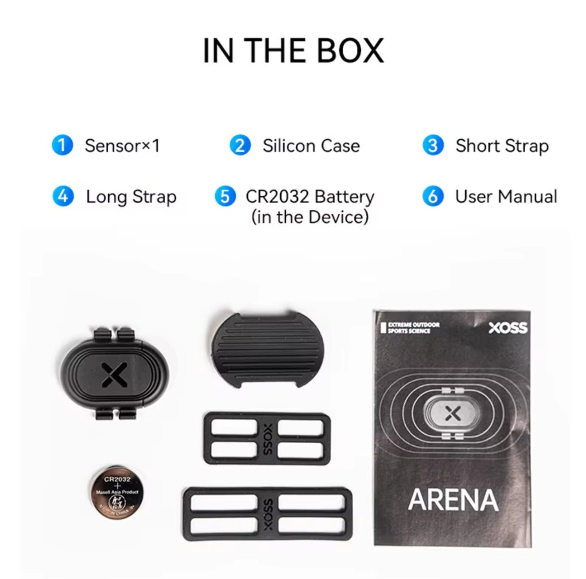 Bike Speed & Cadence Sensor Waterproof ANT+ Bluetooth Cycling Accessory