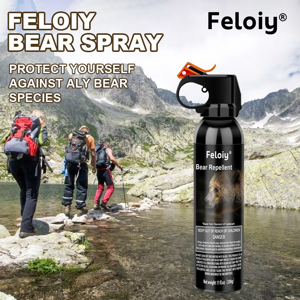 Bear Spray 11oz with Free 1/2oz – Powerful Animal Deterrent