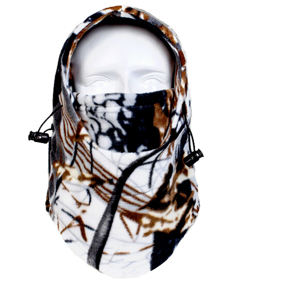 Heavyweight Fleece Balaclava Ski Mask for Men - Thermal Face Cover, Multiple Styles