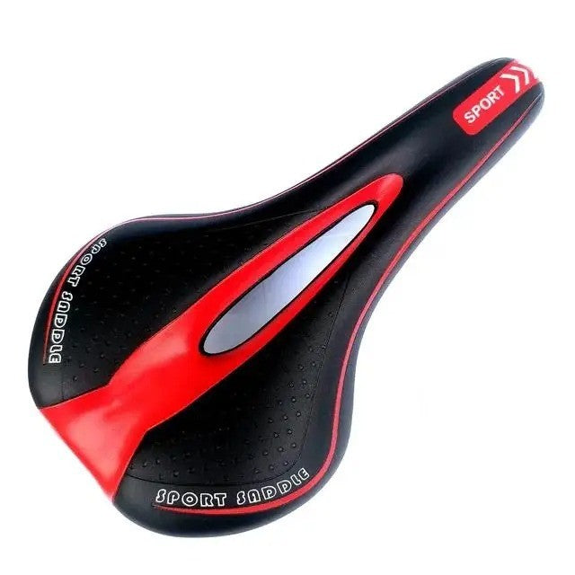 Soft Gel Bicycle Saddle Seat - Padded Mountain & Road Bike Cushion