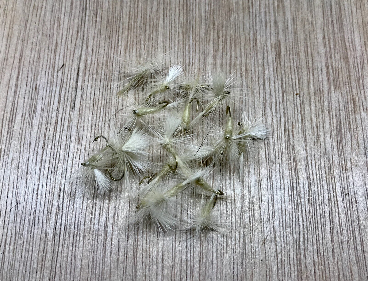12 Parachute Light Cahill Winged Olive Size 14 - Blue Winged Olive Nymphs