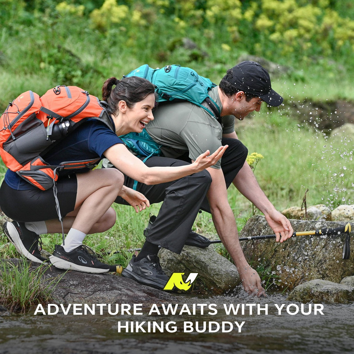 Hydration Backpack with 3L Water Bladder 18L Capacity for Hiking and Outdoor Activities