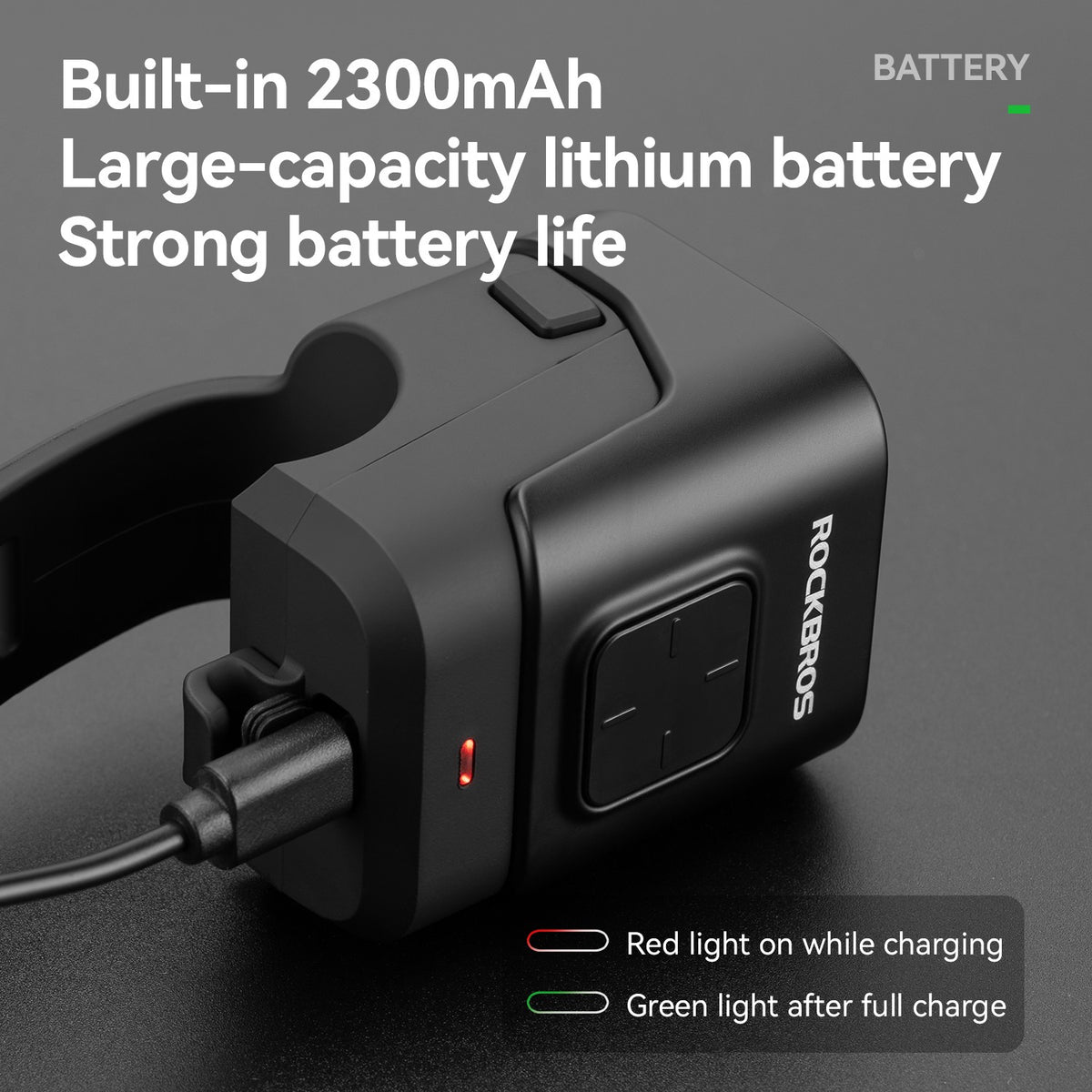 Bike Horn and Light 2-in-1 Waterproof 120dB Horn & 450LM Front Light