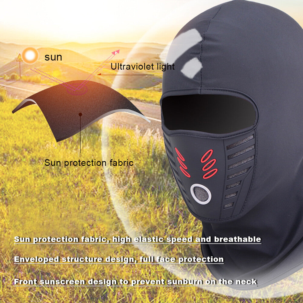 Winter Fleece Ski Mask with Neck Warmer for Men Women - Full Face Balaclava