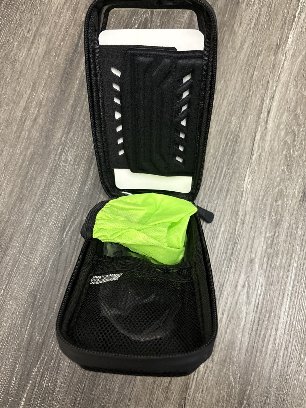Waterproof Bike Frame Bag with Phone Mount Cycling Pouch 2-in-1