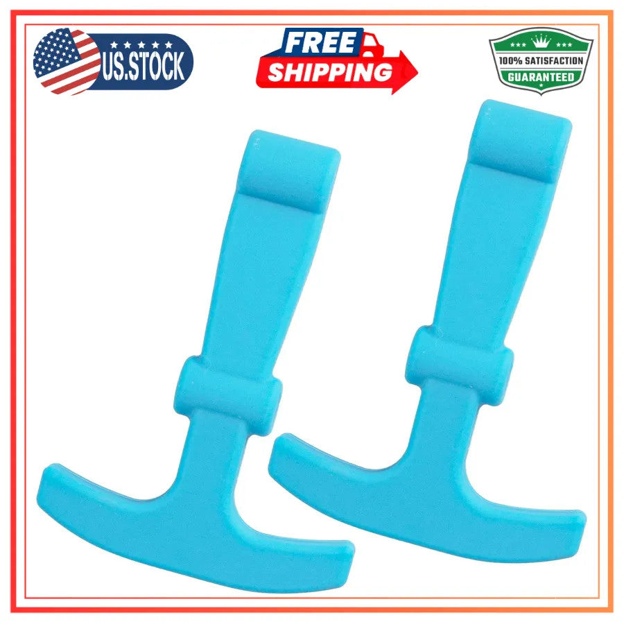 2 Pack Durable Rubber Cooler Lid Latches for Yeti and Most Hard Coolers