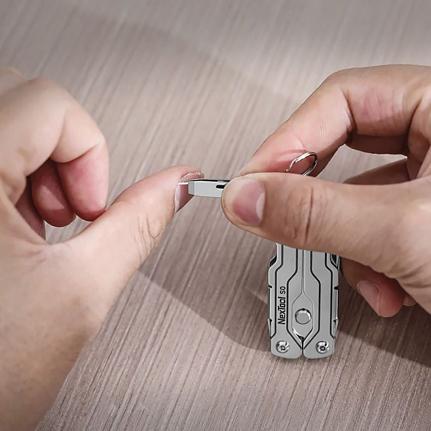 Micro Sailor Scissors Multi-Tool with Eyeglass Screwdriver & Stainless Handles