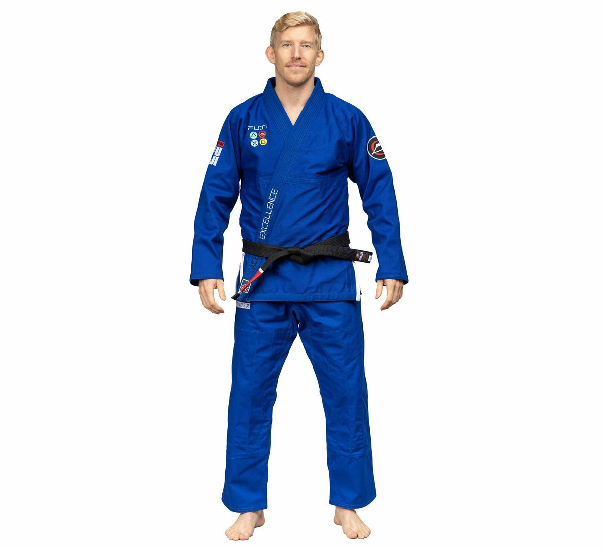 Lightweight Mens Brazilian Jiu-Jitsu Gi - Gamer Series Blue