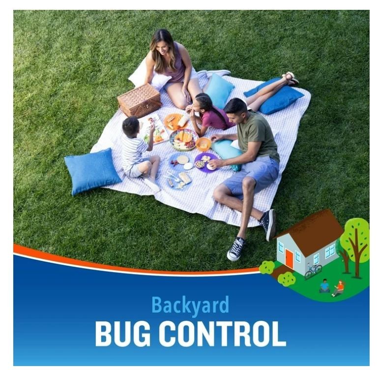 Backyard Bug Control Spray Concentrate for Mosquitoes & Fleas - 32 fl oz