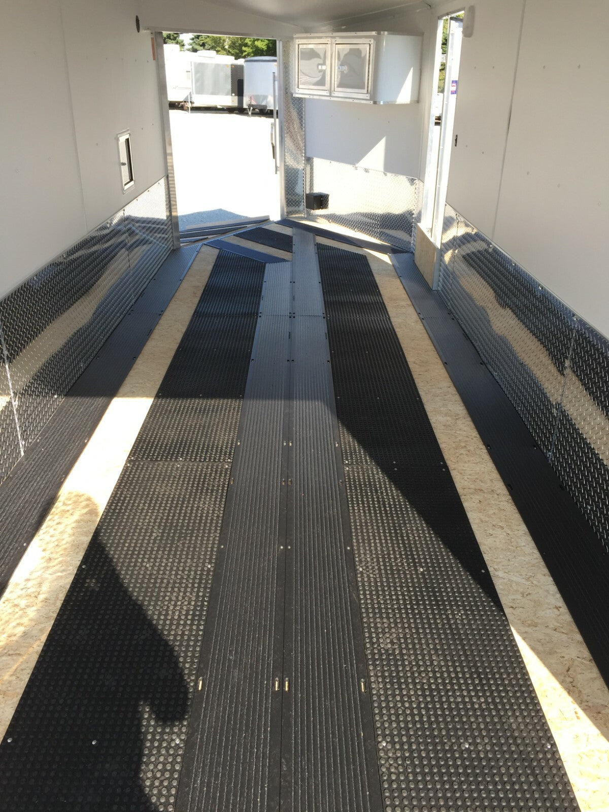Snowmobile Trailer Ski Guides 12ft Pair - Easy Load & Unload