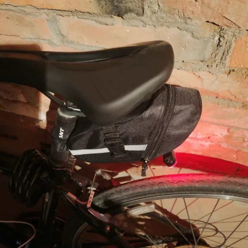 Waterproof Cycling Saddle Bag Reflective Seat Bag for MTB Road Gravel Bikes