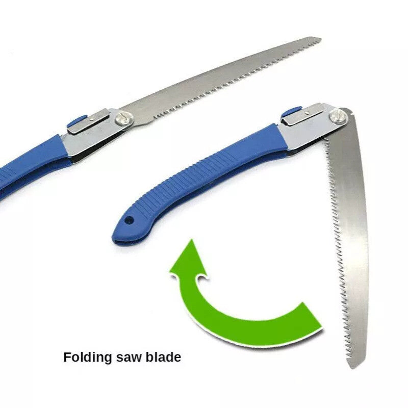 250mm Folding Pruning Saw with High Carbon Steel Blade Portable Garden Tool