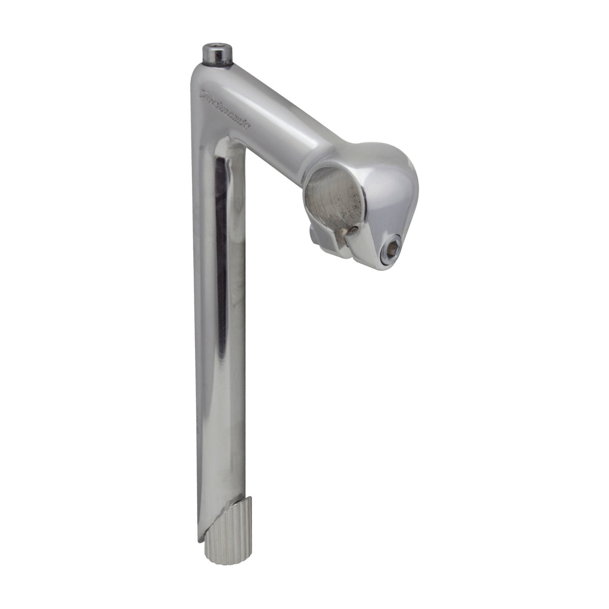 Bike Bicycle Stem - Adjustable Silver Quill Stem for 22.2mm Handlebar - Various Lengths