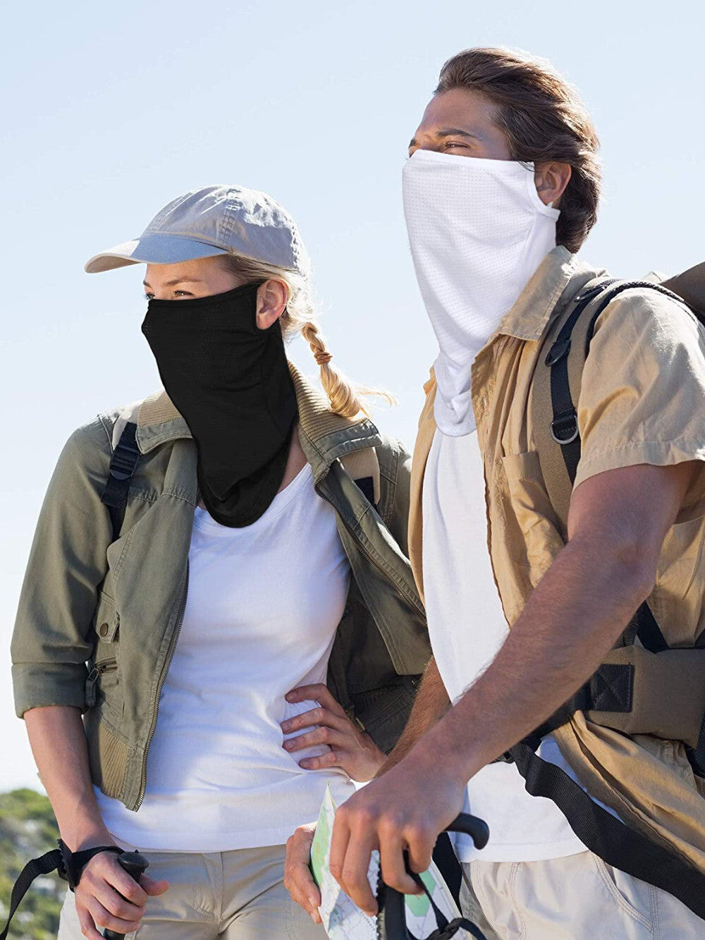 Outdoor Neck Gaiter Face Mask Bandana Scarf for Sun & Wind Protection