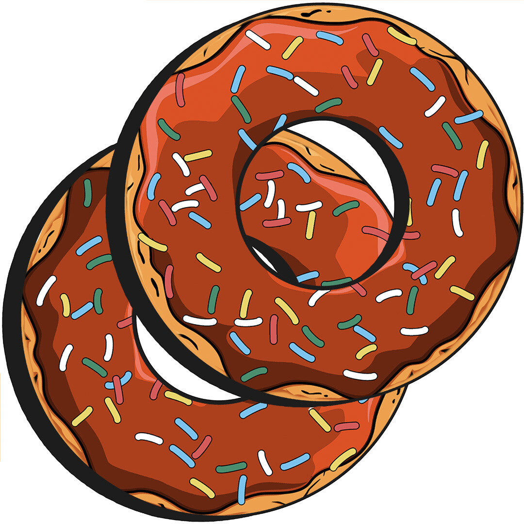 Premium BMX Bike Handlebar Grip Donuts - Multiple Designs & Sizes