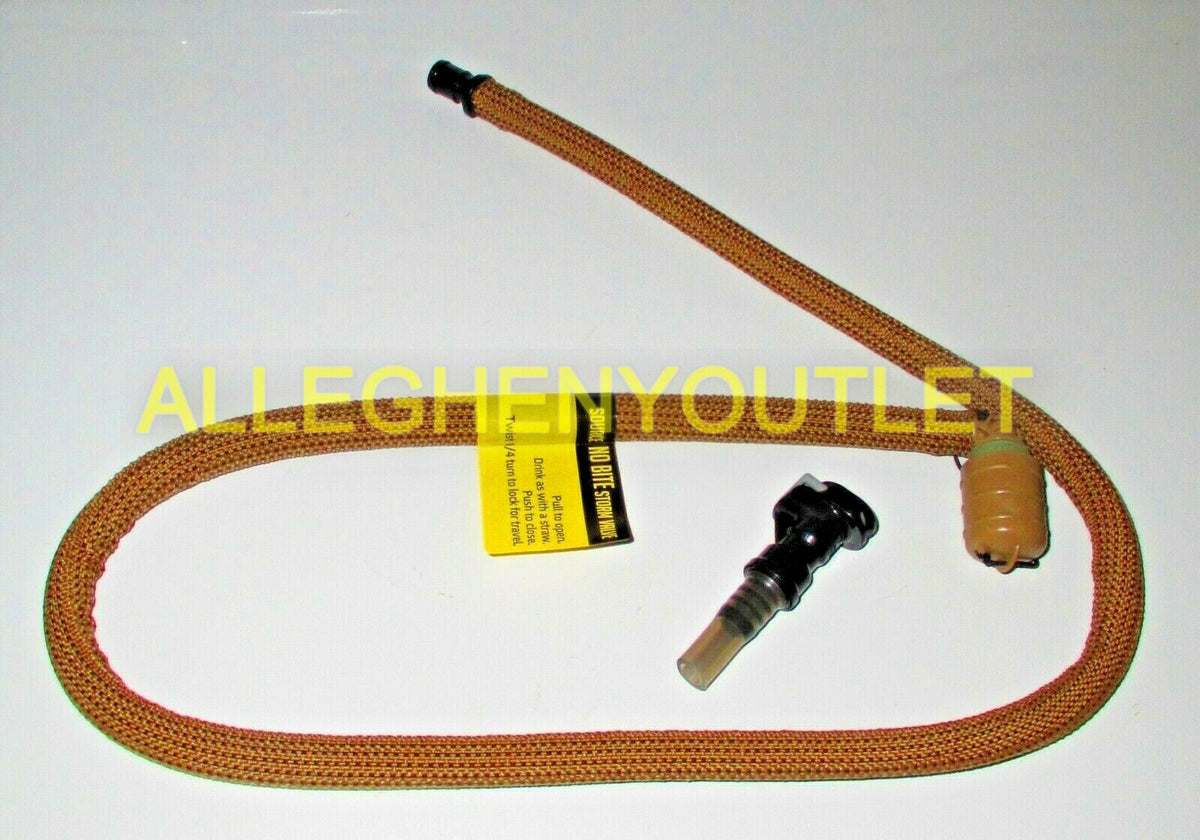 Military-Grade Hydration Replacement Tube Kit with Twist Valve - Coyote Brown