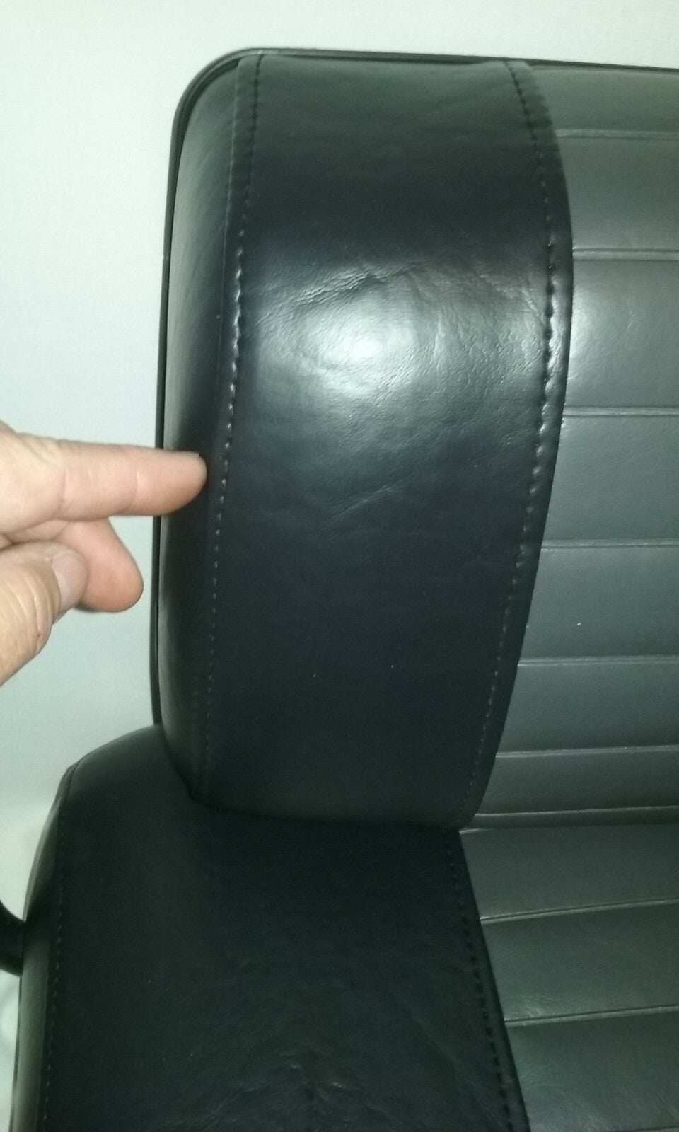Vinyl Golf Cart Seat Cover Set for Club Car Carryall 200/500 Front Seat Replacement