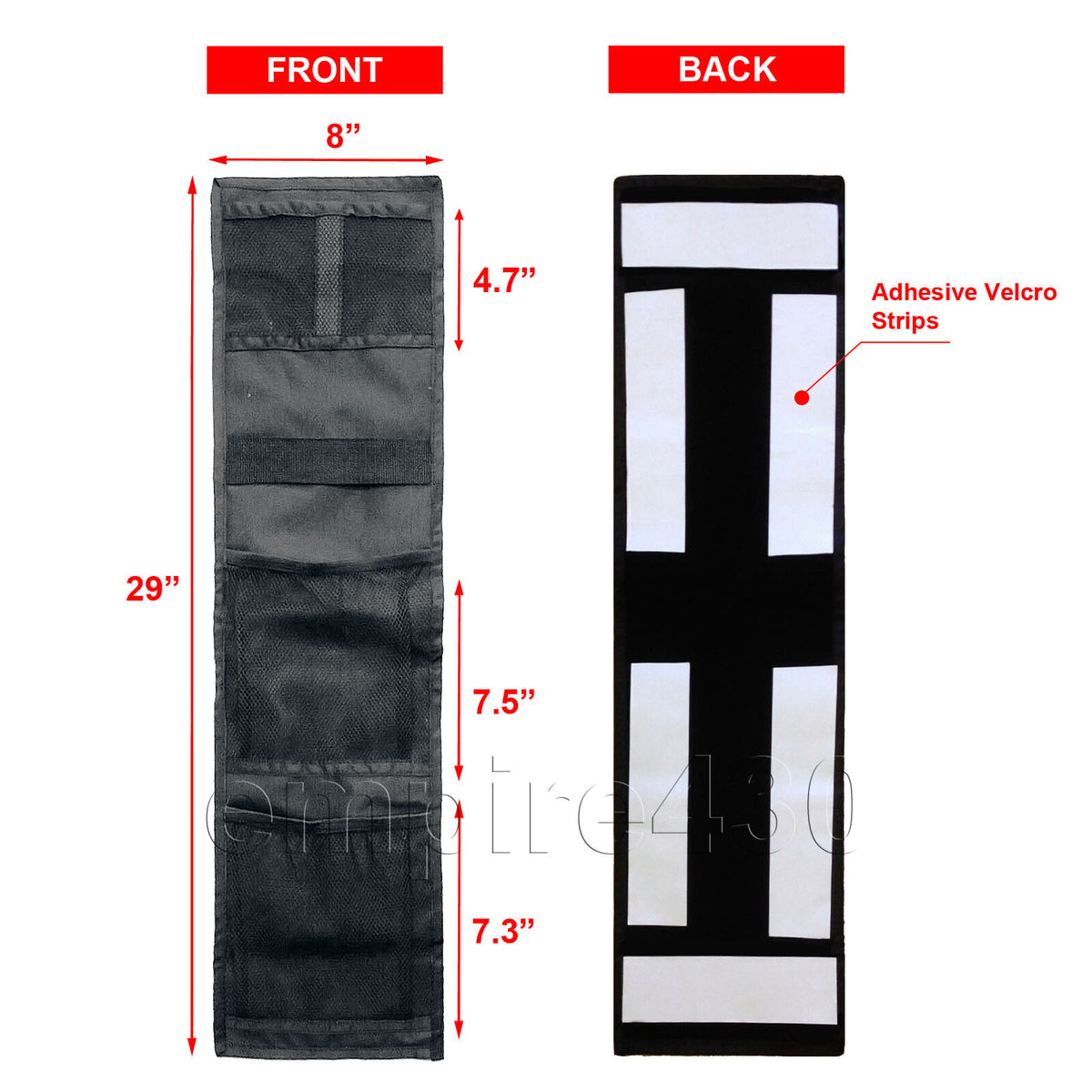 Gun Safe Door Panel Organizer Pistol Storage Kit Space Saver