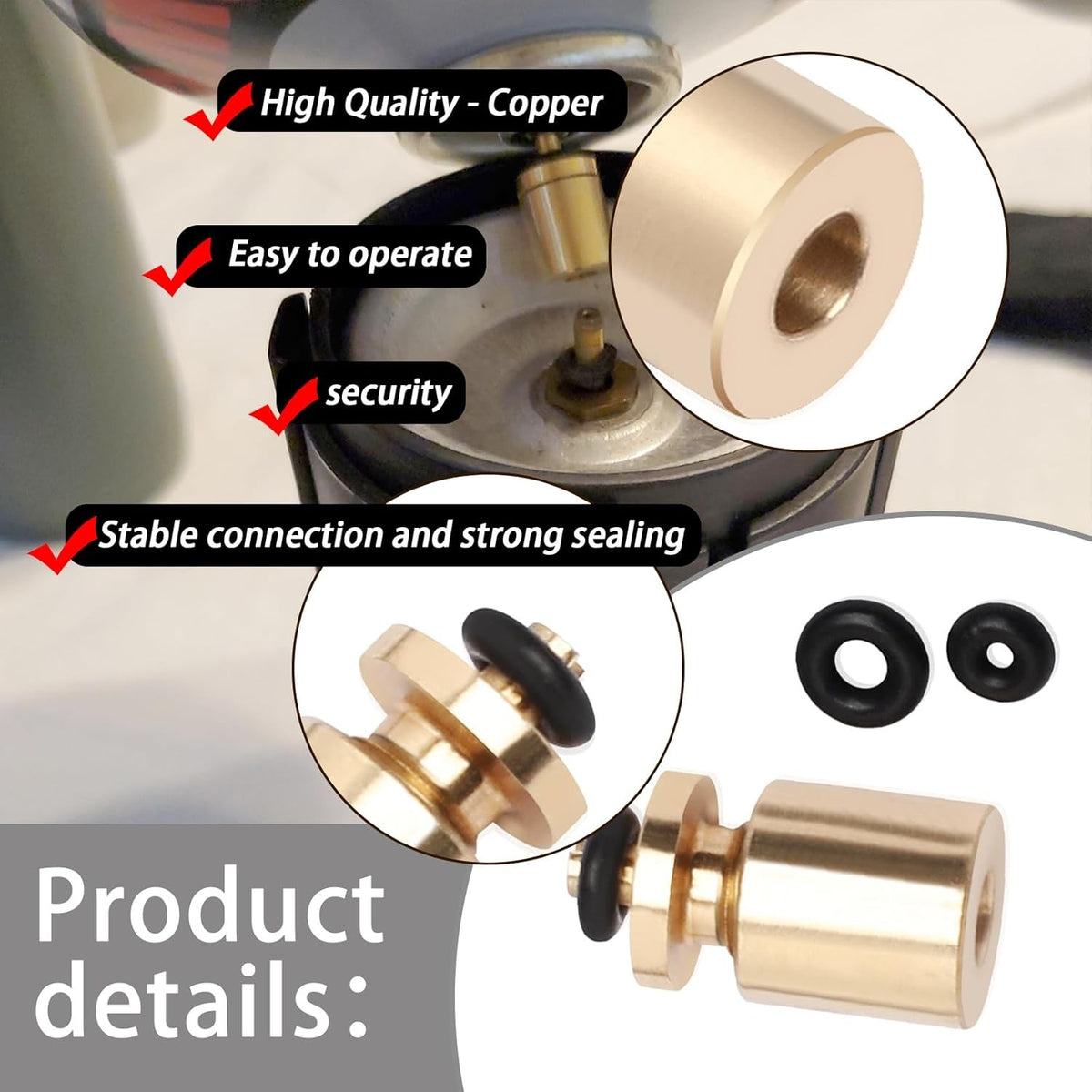 Refill Adapter for Thermacell and Babyliss Metal Cartridge