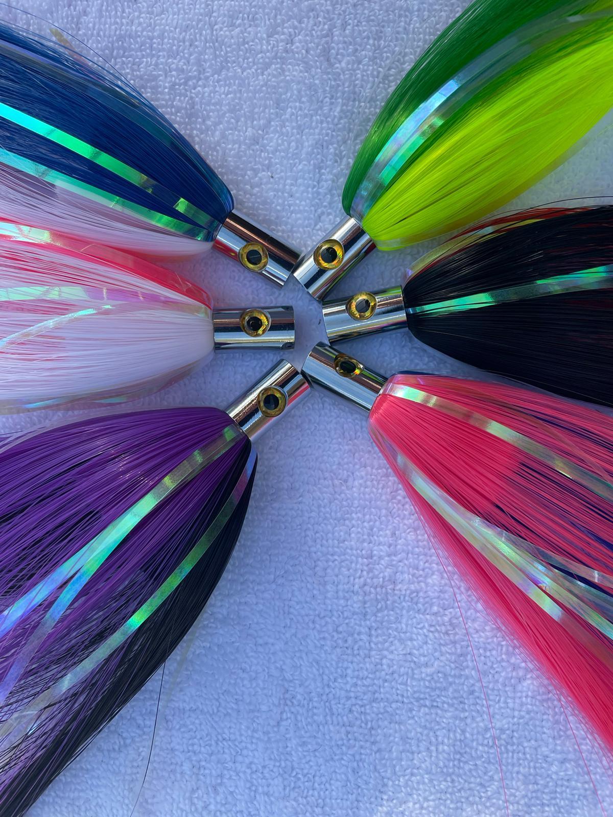 Offshore Fishing Lures Trolling Skirts for Mahi Tuna Sailfish Marlin Wahoo - Multiple Styles