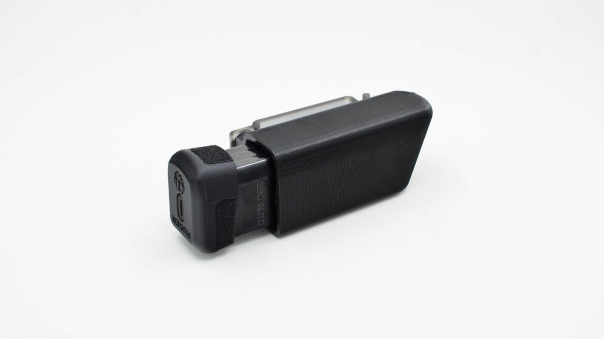 MAG POUCH FOR RUGER LCP MAX 380 - RH SHOOTER IWB LEFT HIP FORWARD 1½"